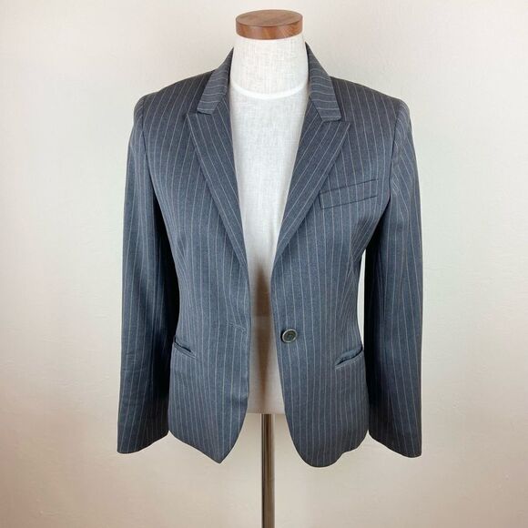Theory Matelda North Hampton Striped Blazer Jacket - Picture 1 of 6
